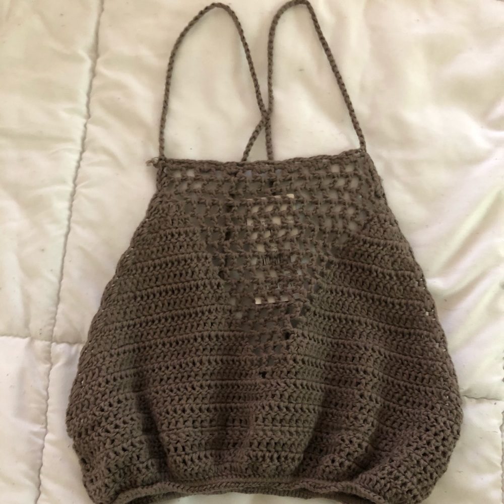 crochet cropped top